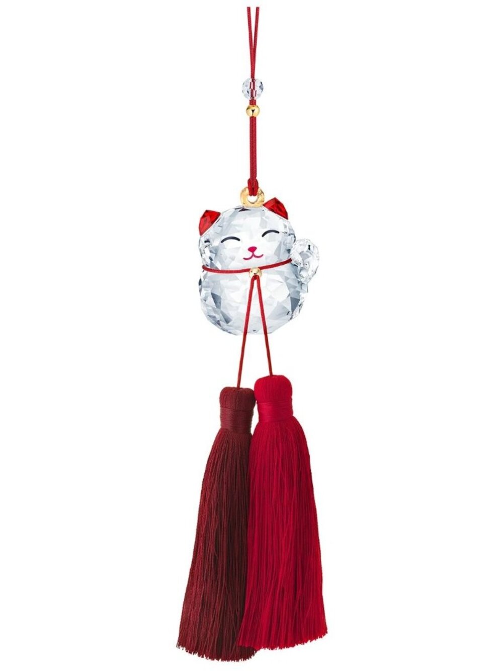 Swarovski Crystal Lucky Cat Asian Symbol Ornament - 5428642
